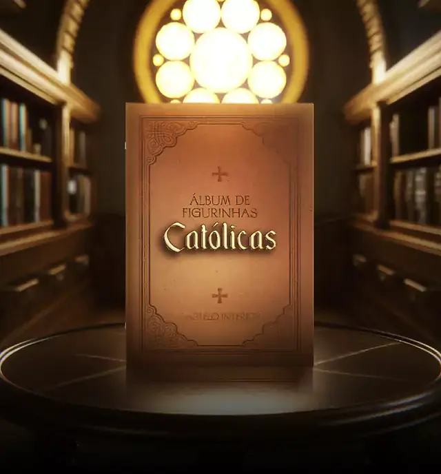 Álbum de Figurinhas Católicas Castelo Interior